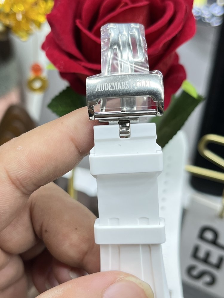 ZPF 여성용 오데마 피게 37mm 기계식 시계 001-285544