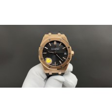 에이피 로열오크 로즈골드 블랙 다이얼 41mm 러버 스 001-285560