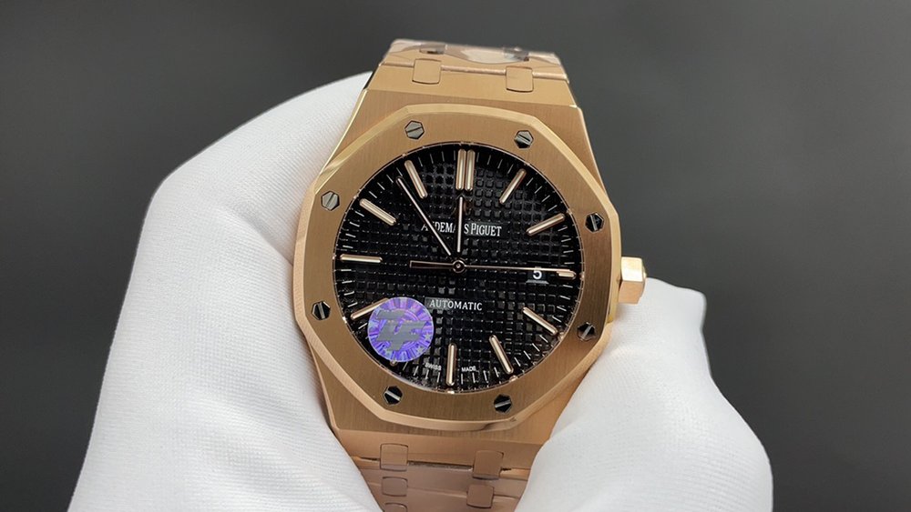AP 로즈골드 블랙 다이얼 시계 최고급 퀄리티 41mm 001-285574