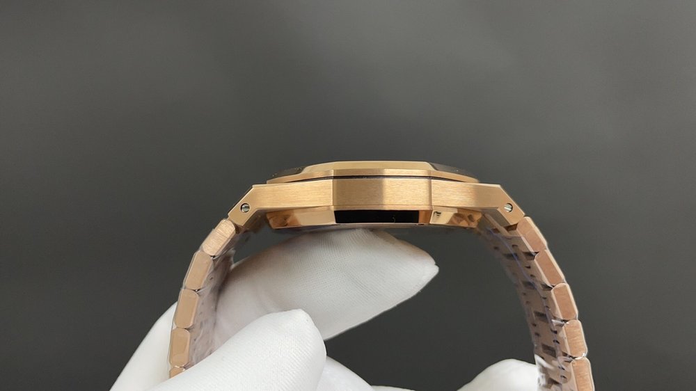 AP 로즈골드 블랙 다이얼 시계 최고급 퀄리티 41mm 001-285574