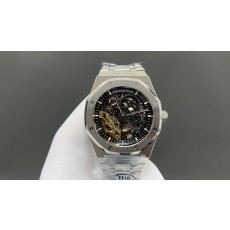 AP 화이트 골드 스켈레톤 41mm 시계 001-285584