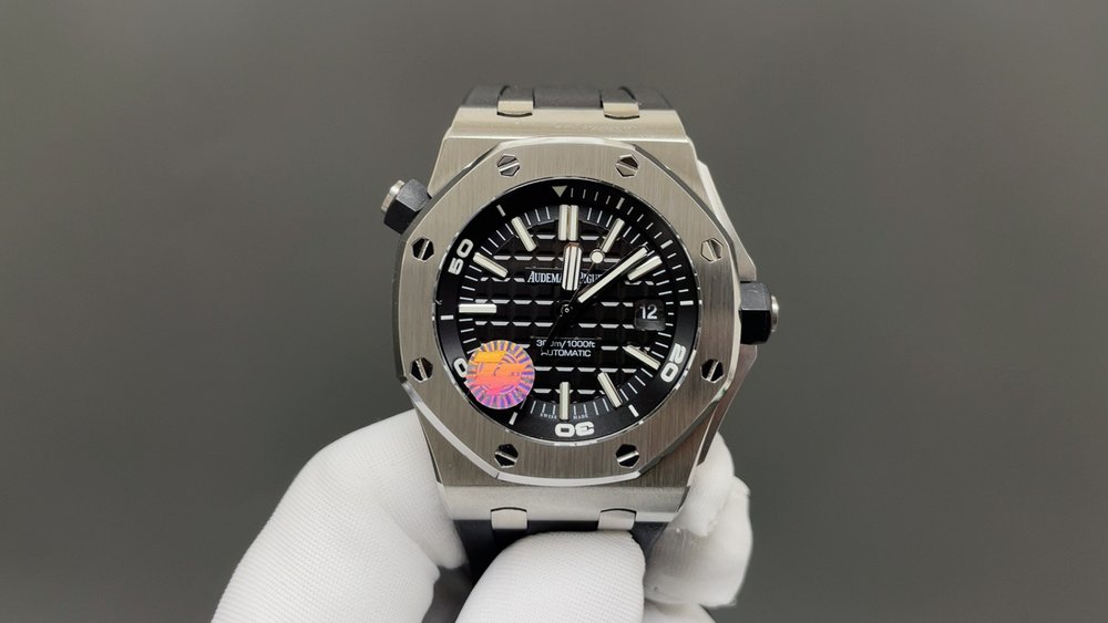 오데마 피게 흰 케이스 검은색 42mm 최고급 001-285586