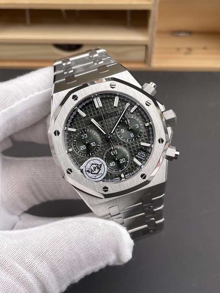 APS 오데마 피게 로열 오크 41mm 녹색 다이얼 001-285606