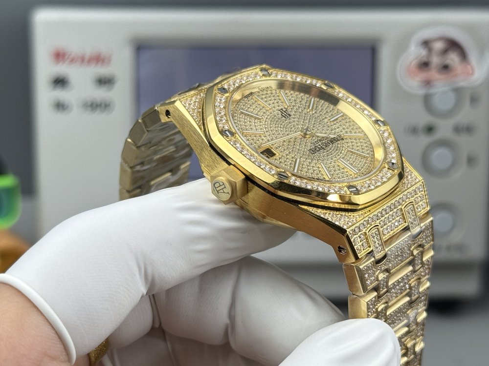Audemars Piguet 로열오크 풀 다이아몬드 시 001-285611