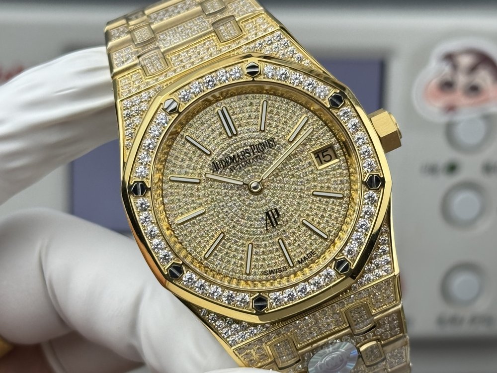 Audemars Piguet 로열오크 풀 다이아몬드 시 001-285611