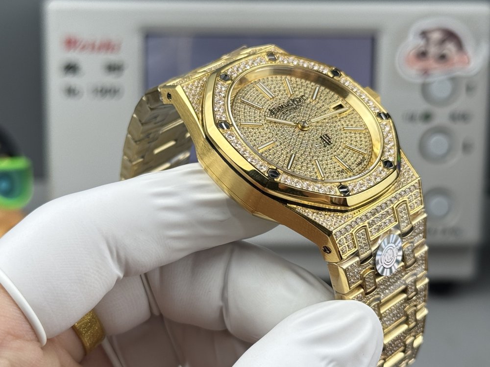 Audemars Piguet 로열오크 풀 다이아몬드 시 001-285611