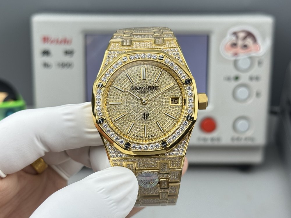 Audemars Piguet 로열오크 풀 다이아몬드 시 001-285611