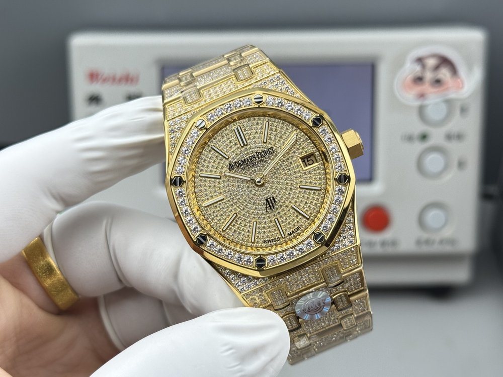 Audemars Piguet 로열오크 풀 다이아몬드 시 001-285611