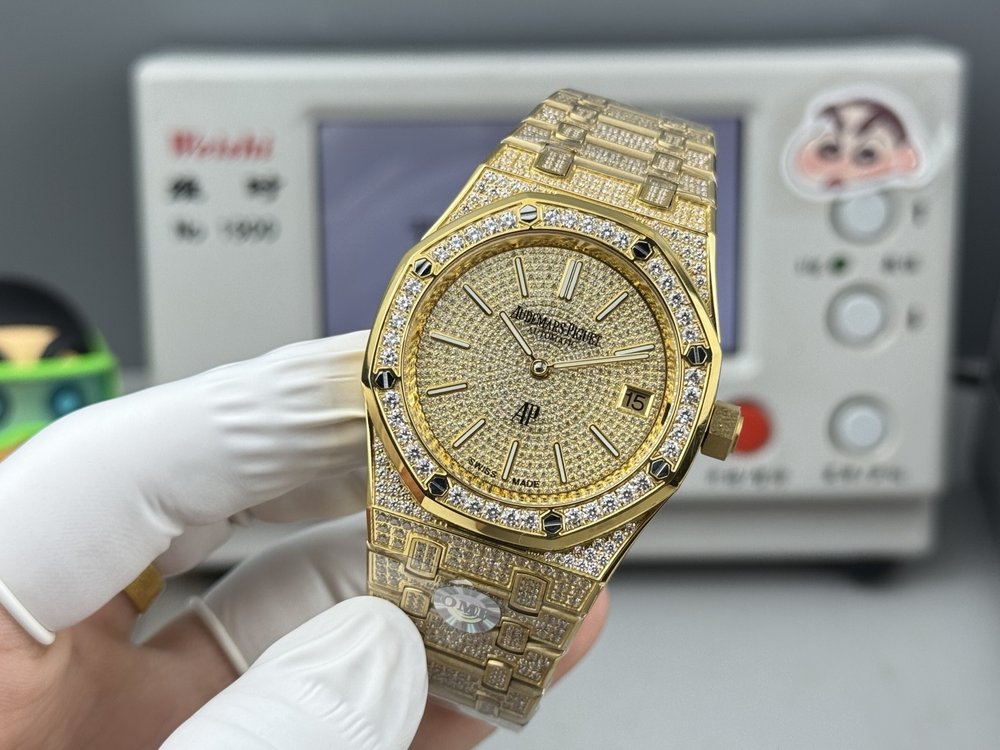 Audemars Piguet 로열오크 풀 다이아몬드 시 001-285611