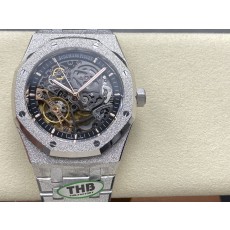 THB V2 오데마 피게 오픈워크 서리금 기계식 시계 001-285659