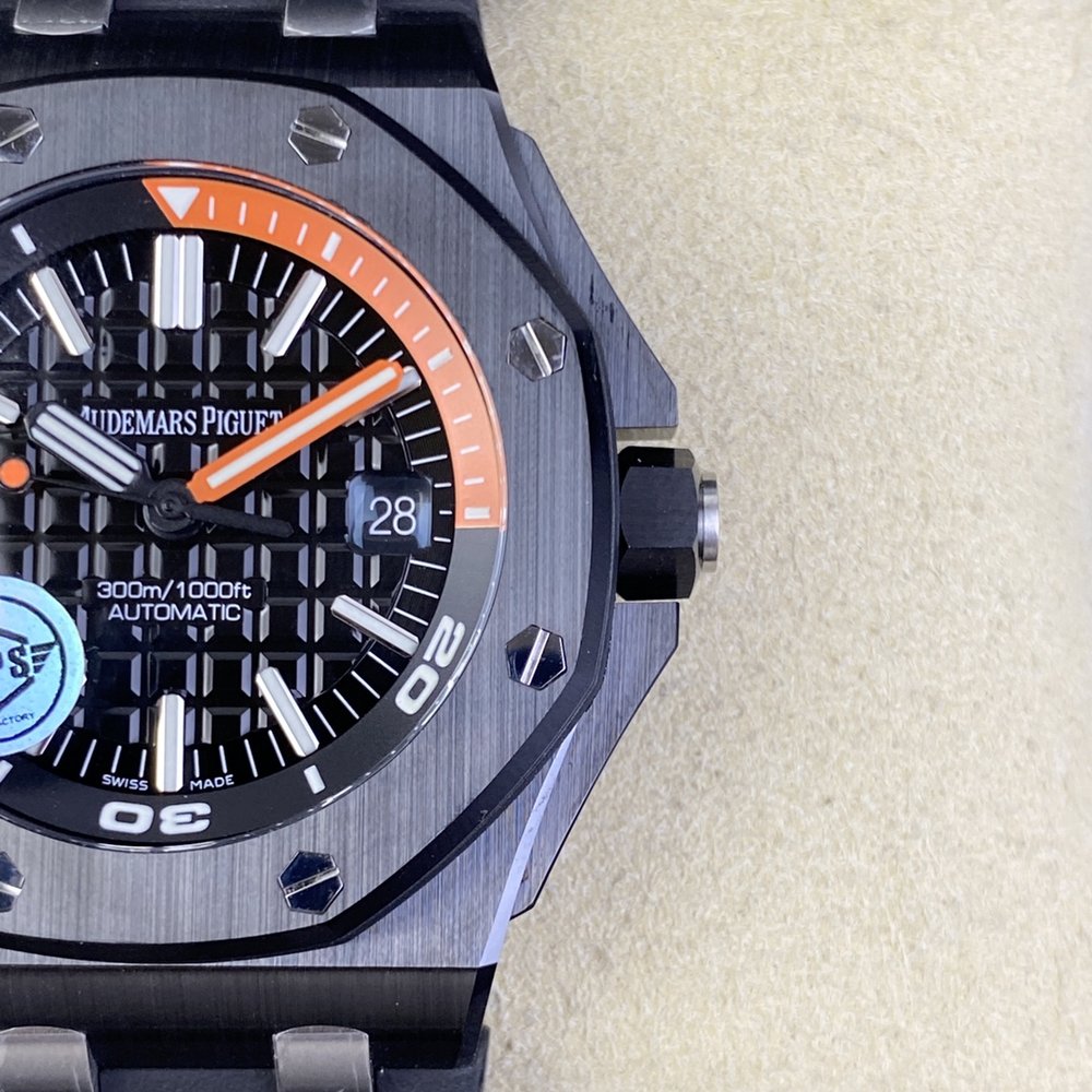 Audemars Piguet 흑백 세라믹 기계식 손목시 001-285662