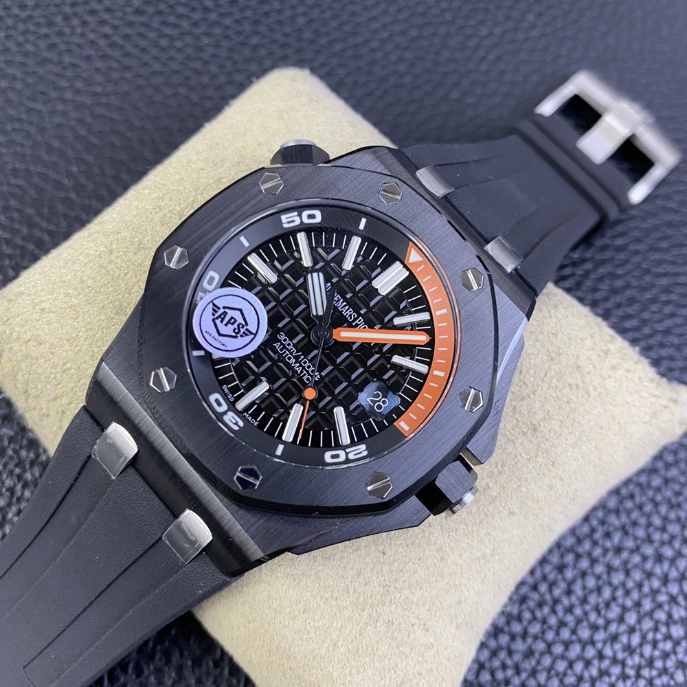 Audemars Piguet 흑백 세라믹 기계식 손목시 001-285662