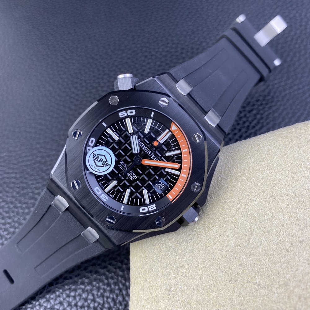 Audemars Piguet 흑백 세라믹 기계식 손목시 001-285662