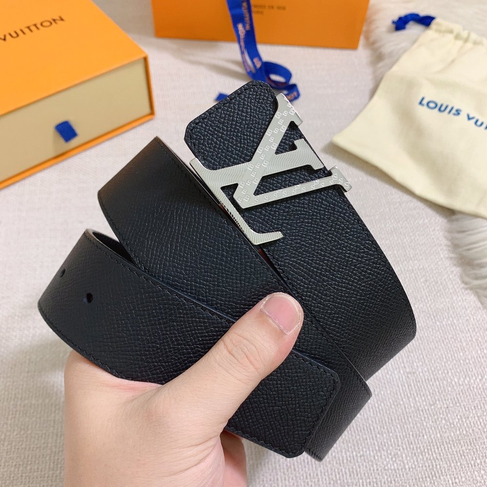루이비통 벨트 정밀 스틸 버클 손바닥무늬 소가죽 001-285699