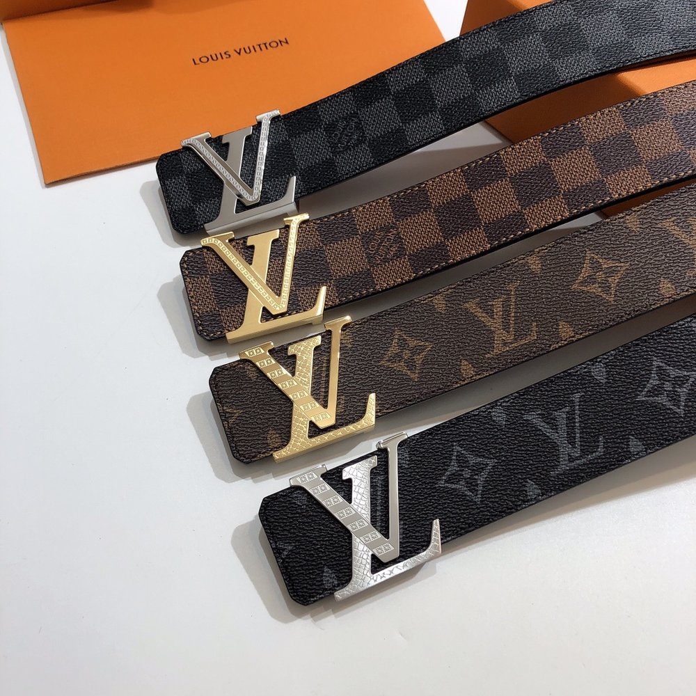 루이비통 천연소가죽 벨트 39mm 001-285711