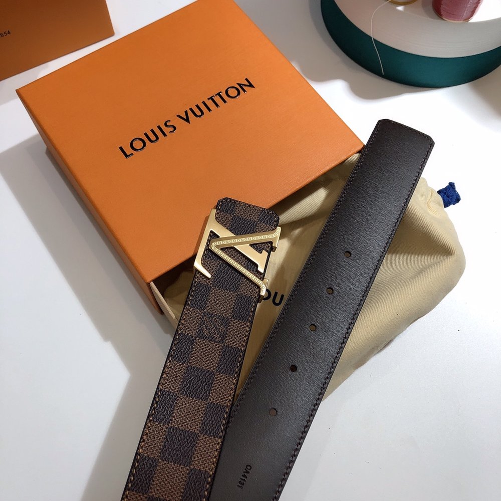 루이비통 천연소가죽 벨트 39mm 001-285711