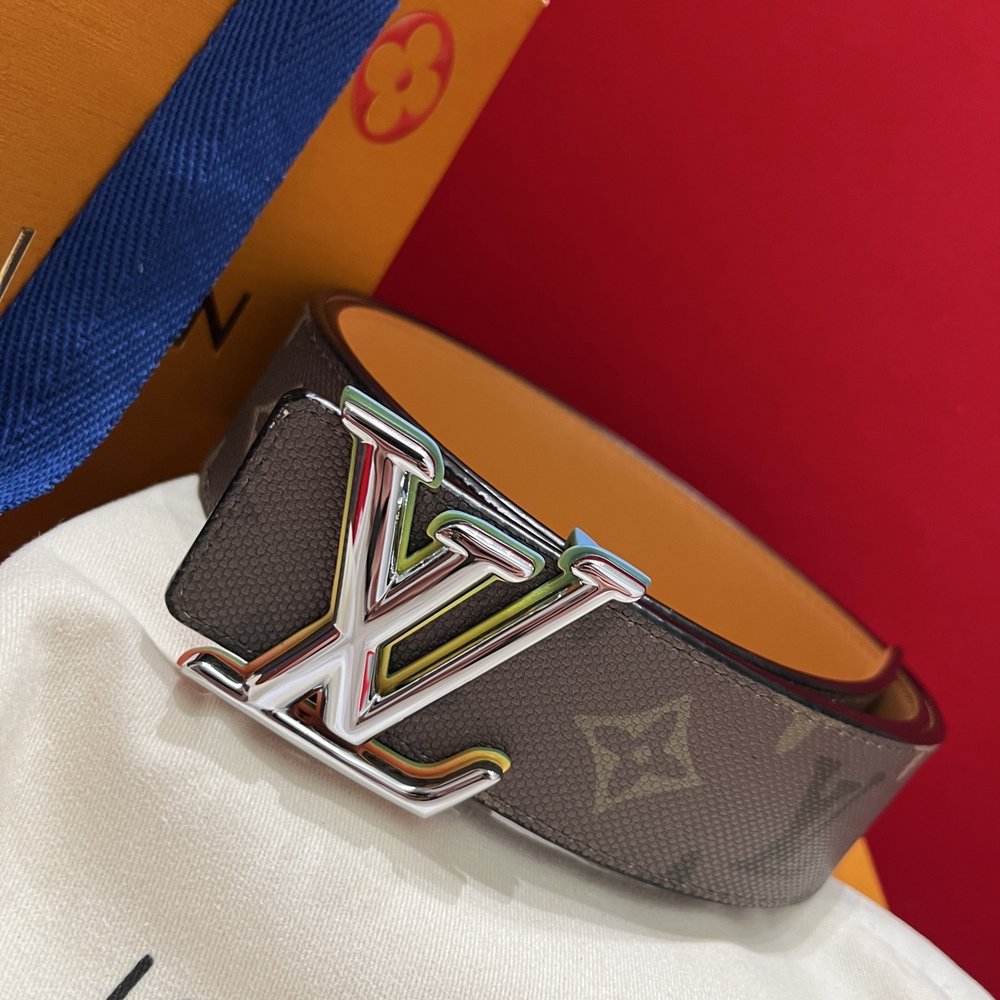 LV 커스텀 캔버스 양면 벨트 001-285752