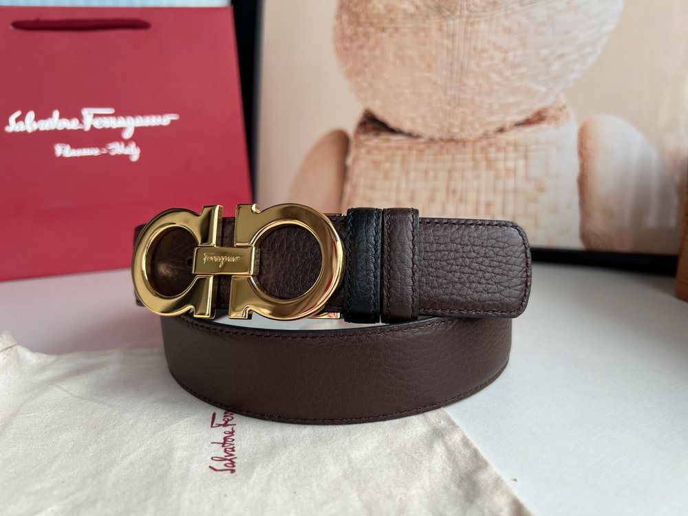 페라가모 남성 프리미엄 순동 벨트 버클 3.5cm 001-285774