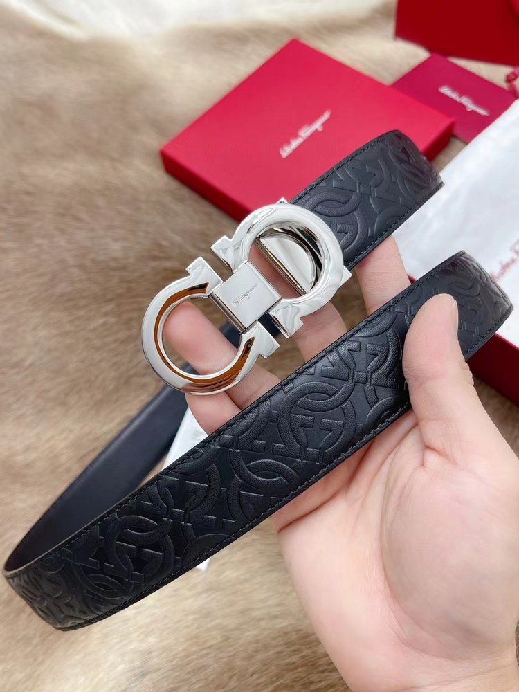 페라가모 남성 3.5cm 순동 클립 001-285777