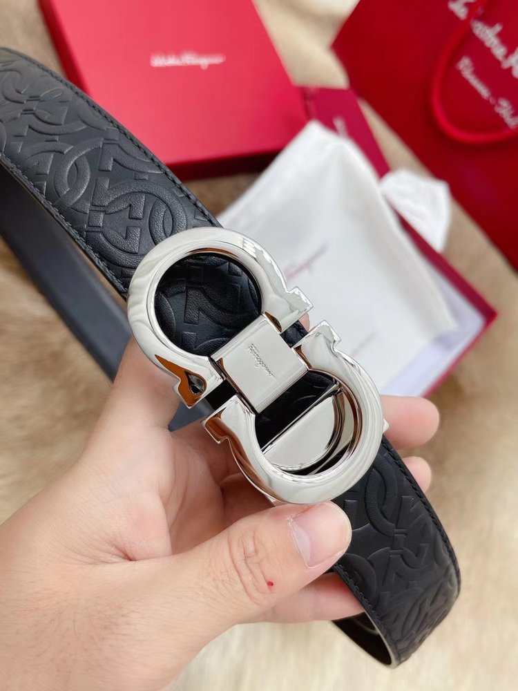 페라가모 남성 3.5cm 순동 클립 001-285777