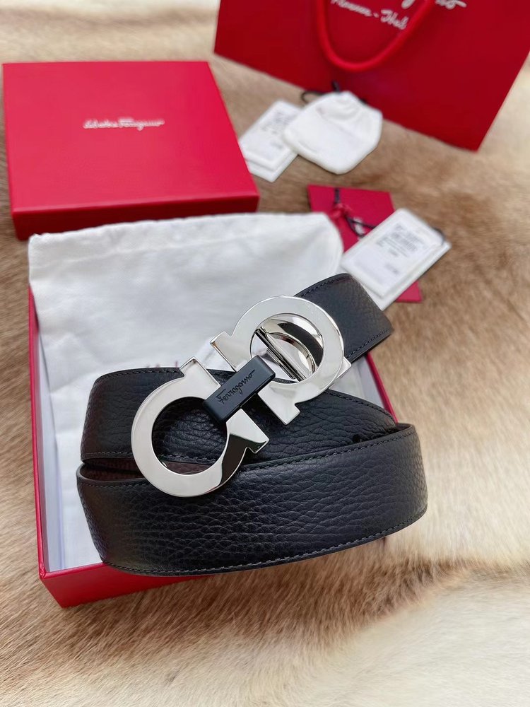 페라가모 남성용 3.5cm 순수 구리 버클 클립 001-285779
