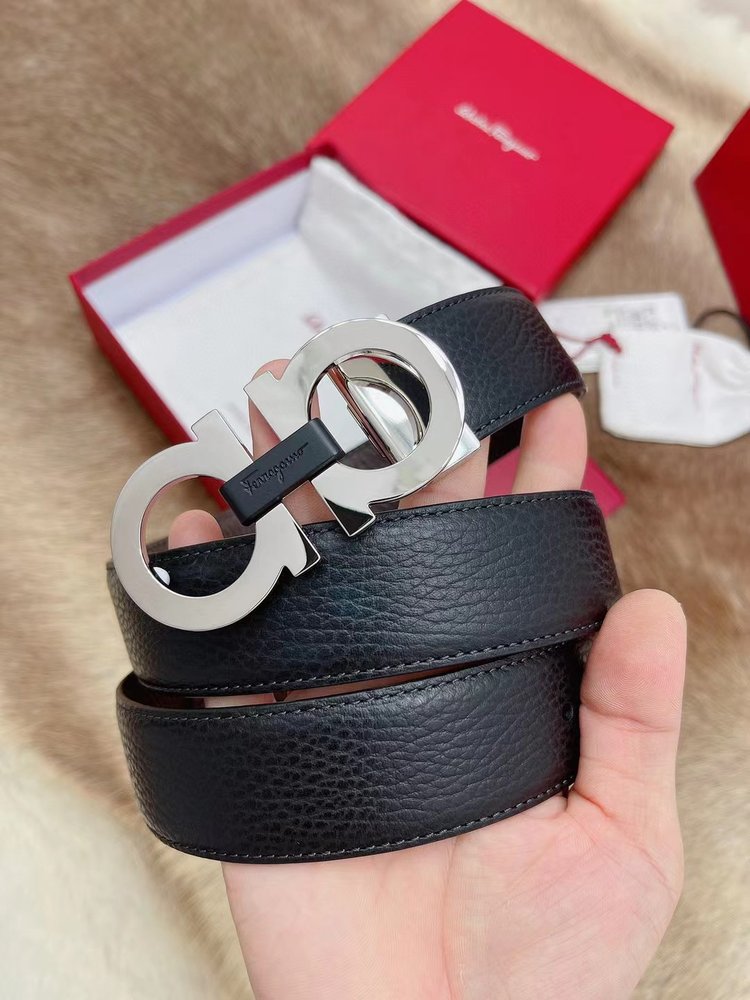페라가모 남성용 3.5cm 순수 구리 버클 클립 001-285779