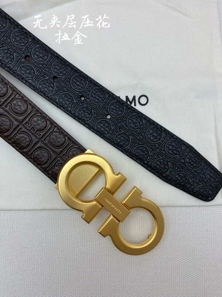 Ferragamo NFC 칩 벨트 3.5cm 001-285781