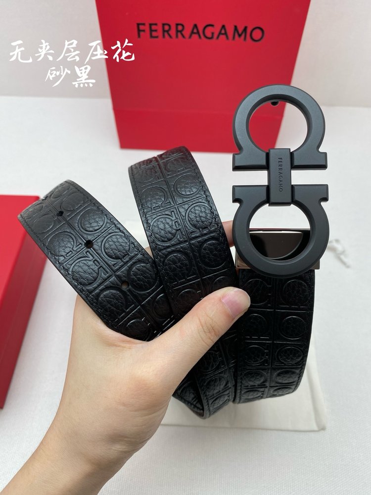 페라가모 NFC 칩 스캔 벨트 3.5cm 001-285783