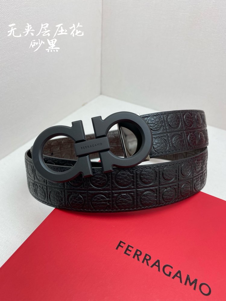 페라가모 NFC 칩 스캔 벨트 3.5cm 001-285783