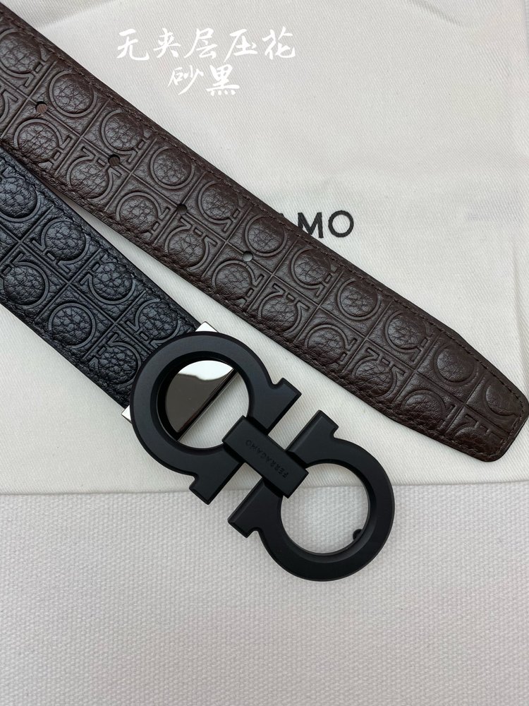 페라가모 NFC 칩 스캔 벨트 3.5cm 001-285783