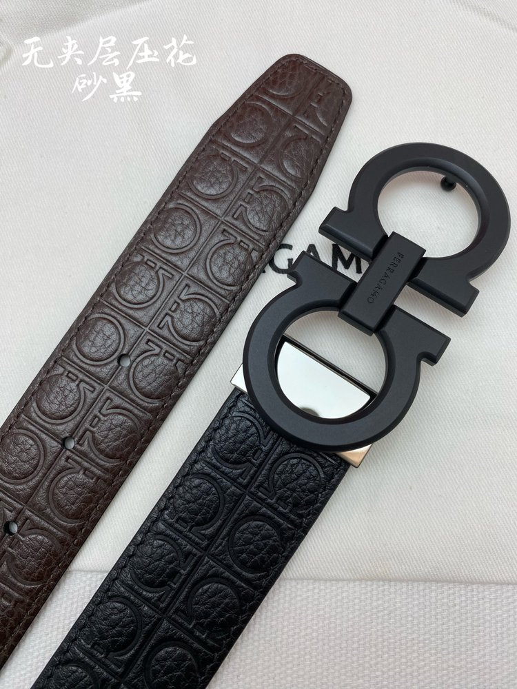 페라가모 NFC 칩 스캔 벨트 3.5cm 001-285783