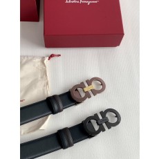 페라가모 백화점 신상 황동 버클 벨트 001-285790