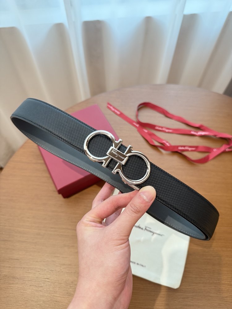 페라가모 말굽 자동 버클 벨트 001-285794