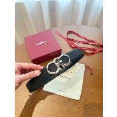 페레가모 말굽 버클 벨트 001-285795