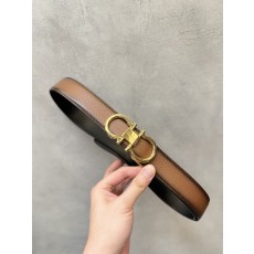 페라가모 클래식 말굽 버클 자동 버클 벨트 001-285801