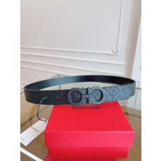 페라가모 정품 가죽 벨트 3.5cm 001-285834