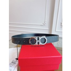 페라가모 오리지널 가죽 3.5cm 벨트 001-285835