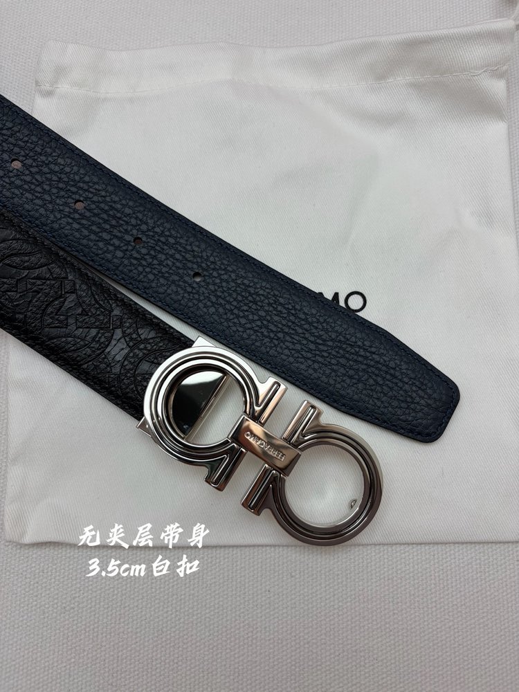 페라가모 정품 벨트 3.5cm NFC 칩 001-285841