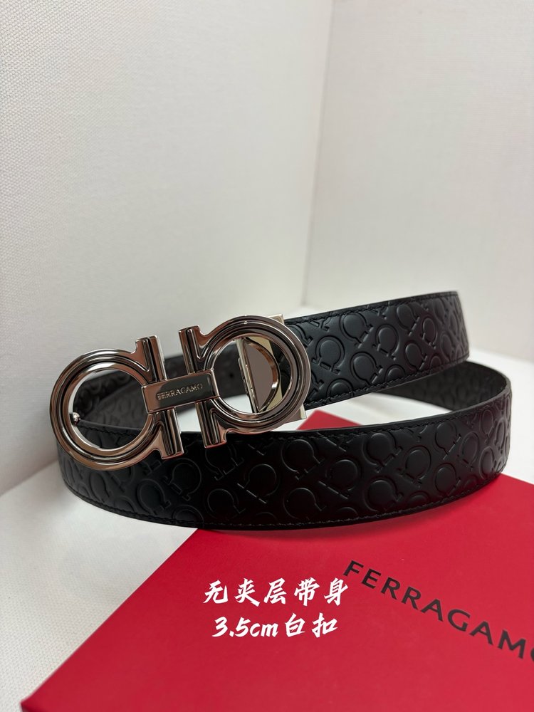 페라가모 NFC 칩 스캔 벨트 3.5cm 001-285843