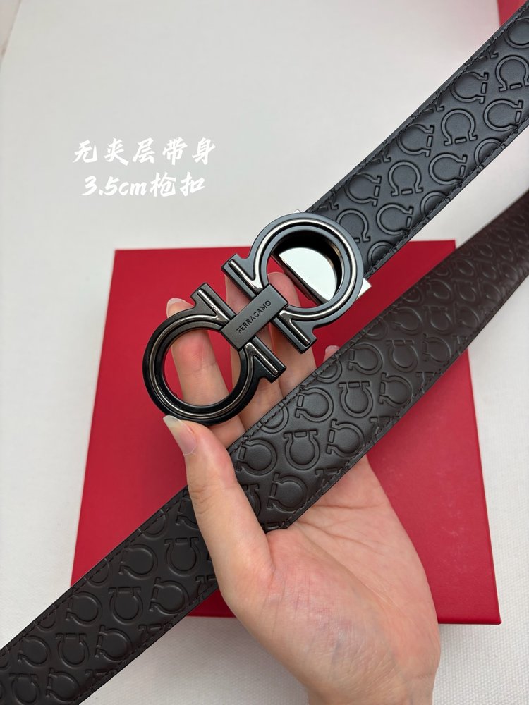페라가모 NFC 스캔 벨트 3.5cm 001-285844