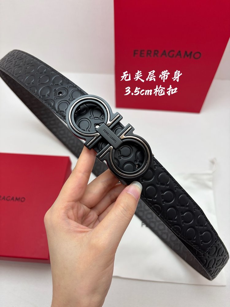 페라가모 NFC 스캔 벨트 3.5cm 001-285844