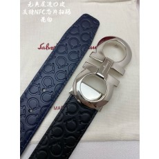 페라가모 NFC 칩 스캔 벨트 3.5cm 001-285845