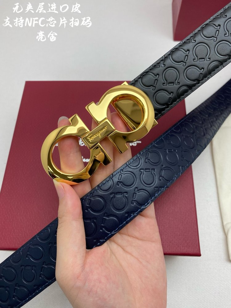 페라가모 정품 3.5cm 벨트 001-285846