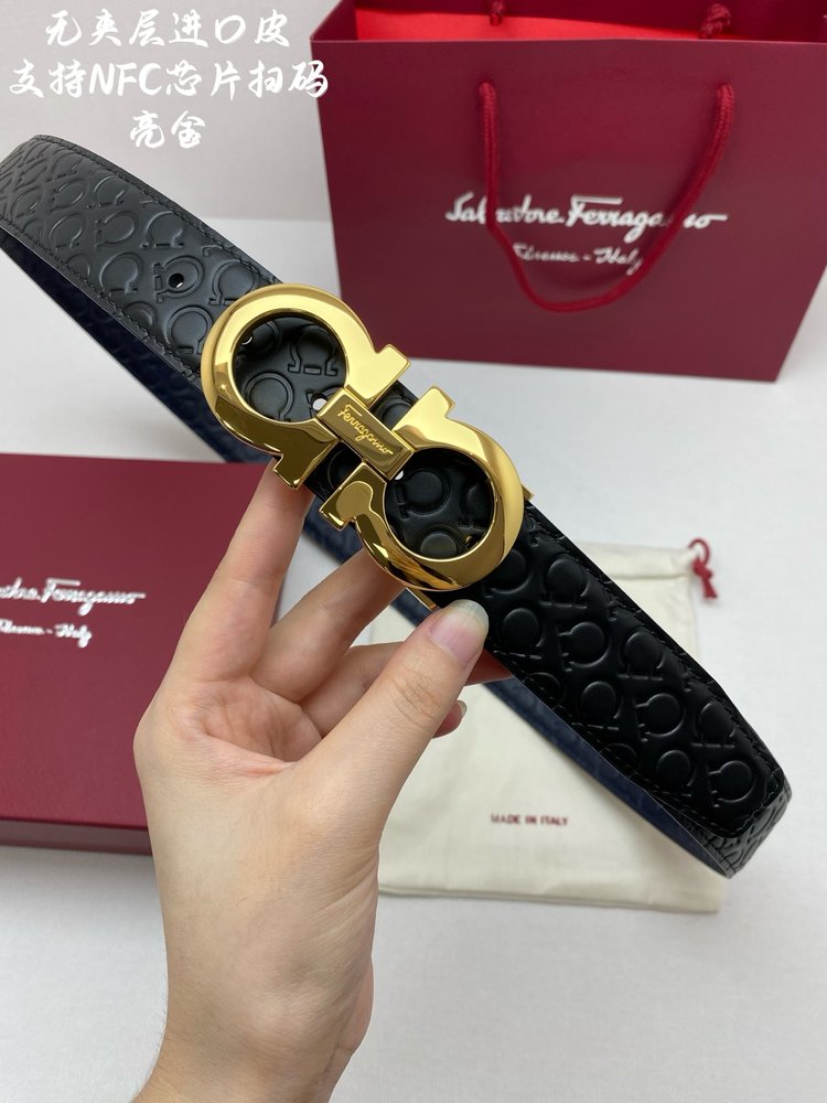 페라가모 정품 3.5cm 벨트 001-285846