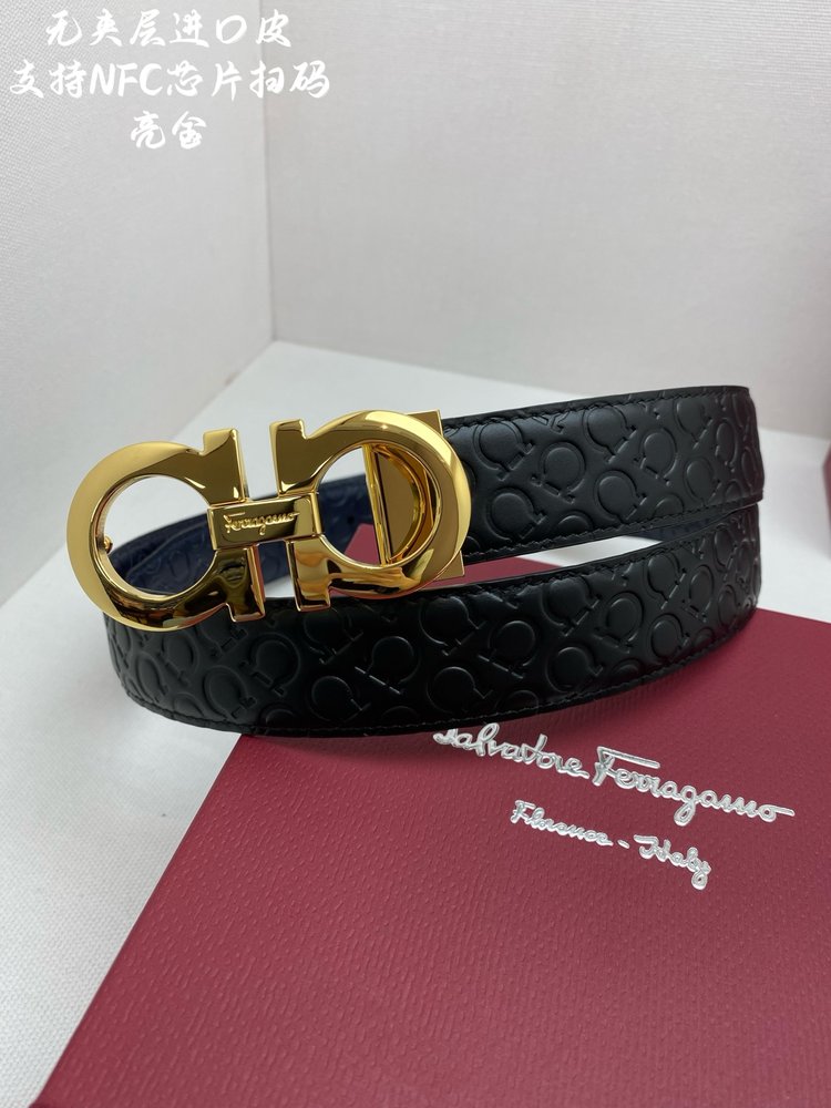 페라가모 정품 3.5cm 벨트 001-285846