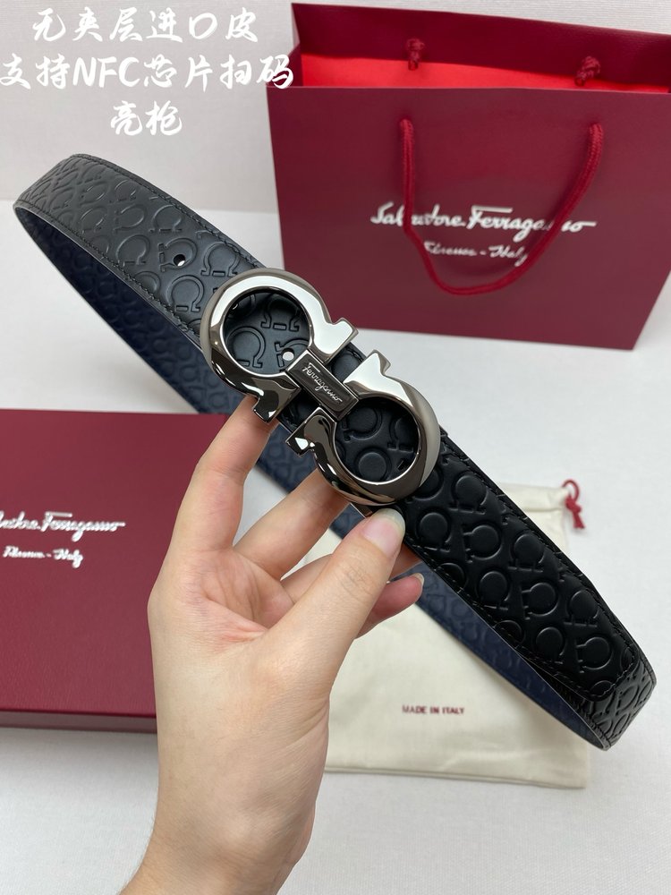 페라가모 NFC칩 스캔 가능 벨트 001-285847
