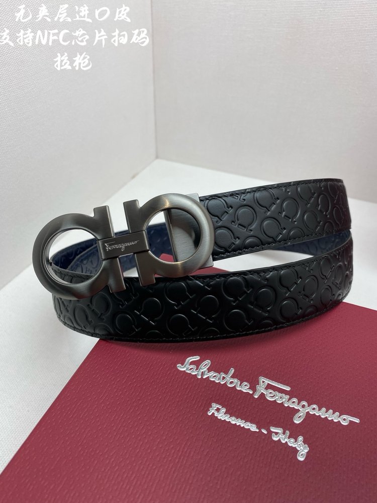 Ferragamo NFC 칩 벨트 001-285850