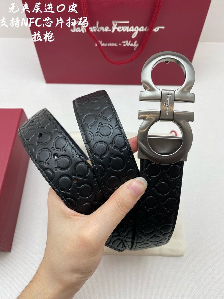 Ferragamo NFC 칩 벨트 001-285850