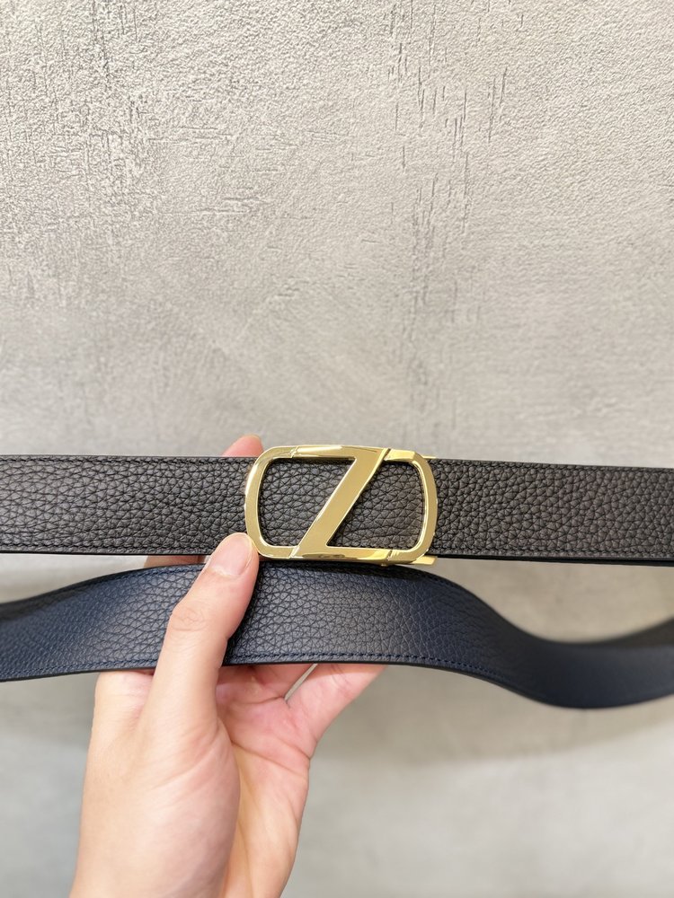 제니아 클래식 Z자 자동 버클 벨트 001-285858