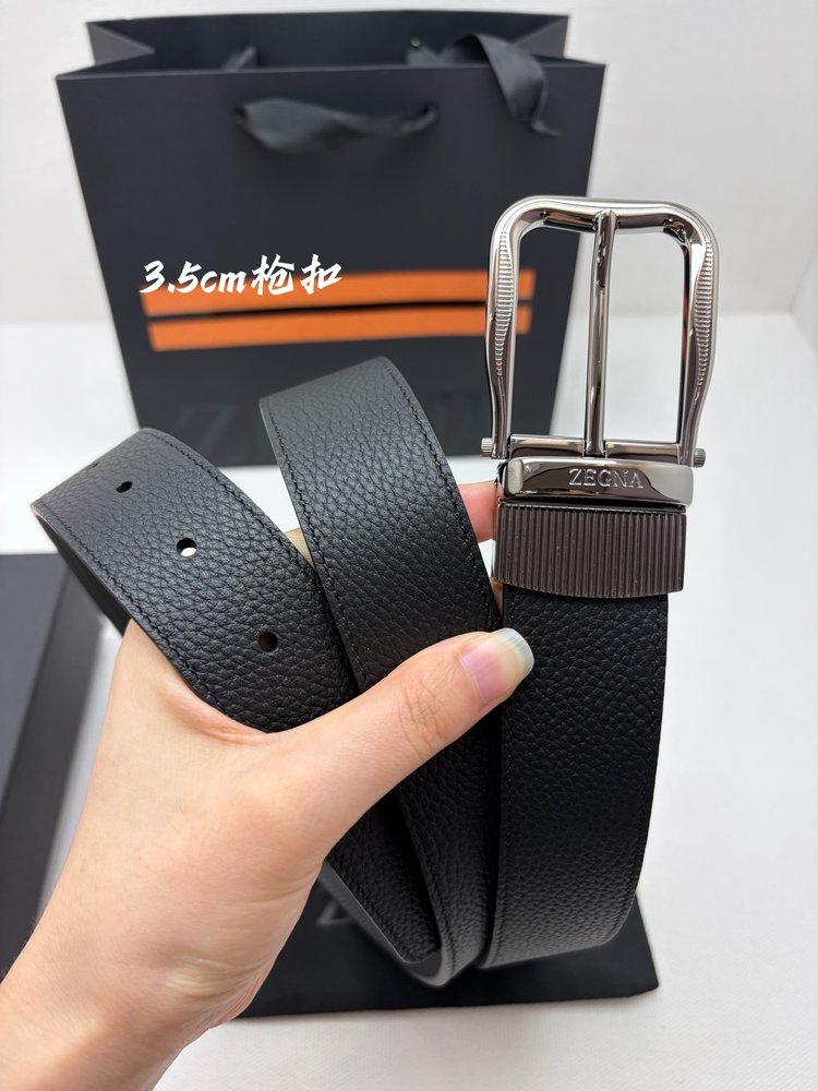 제냐 남성 벨트 35mm 316버클 송아지가죽 001-285890